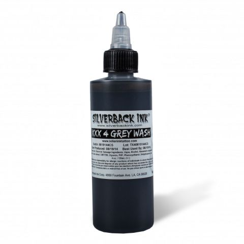 Silverback Ink ® XXX4 Serie - 4oz - Dunkelgrau