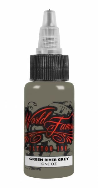 World Famous Ink 1oz - Green River Grey