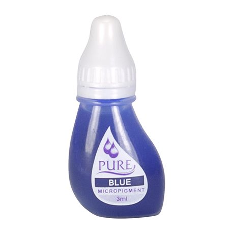 Biotouch Pure Permanent Pure Blue Makeup - 3ml (6 Bottles)