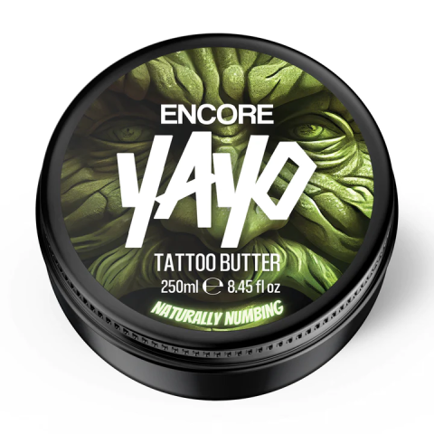 YAYO Encore Tattoo-Butter - 250ml (natürlich betäubend)