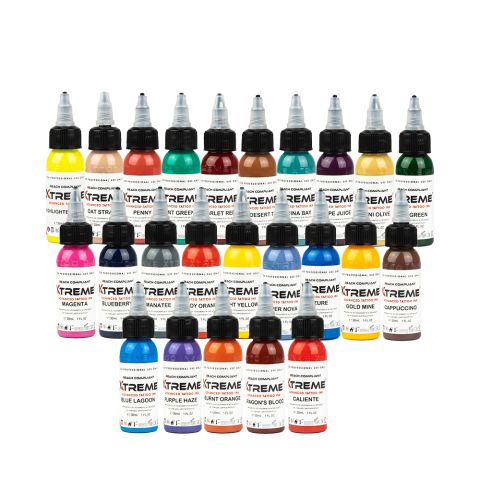 Xtreme Ink - 24 Color Set - 1oz/30ml