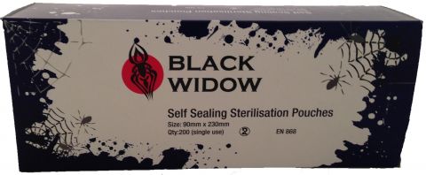 Pouches de esterilización Black Widow