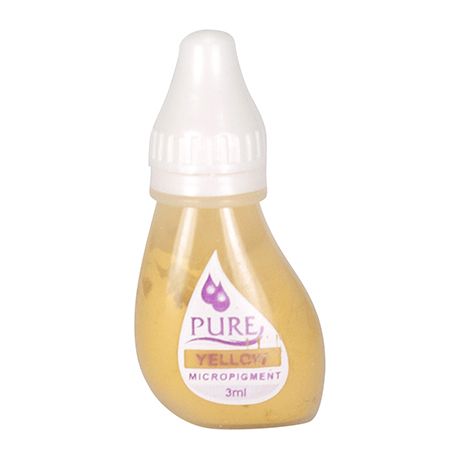 Biotouch Pure Permanent Yellow Makeup - 3ml (6 Bottles)