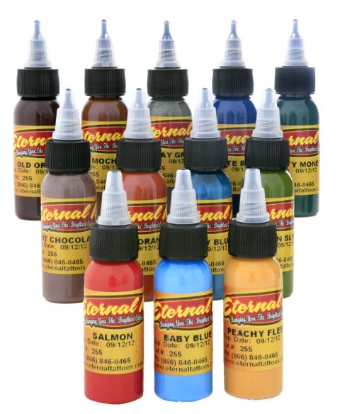 Eternal Inks -Kit de colores Muted Earth 