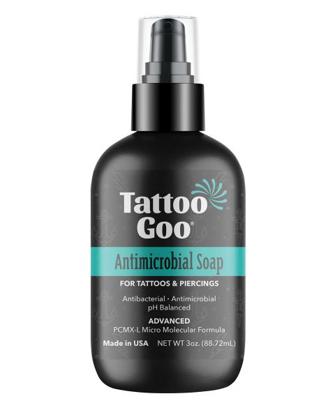 Tattoo Goo - Jabón antibacteriano para el cuidado posterior