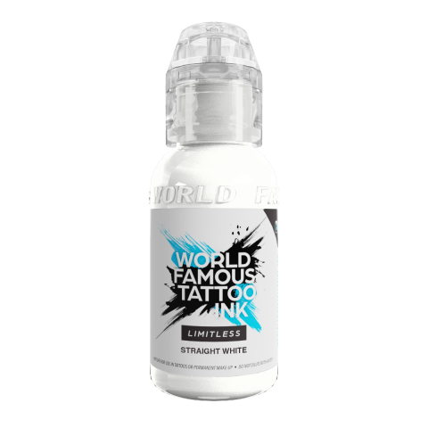 World Famous Limitless Tattoo Ink - Straight White