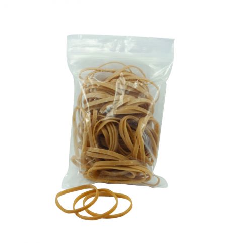 Rubber Bands Brown 100 pieces