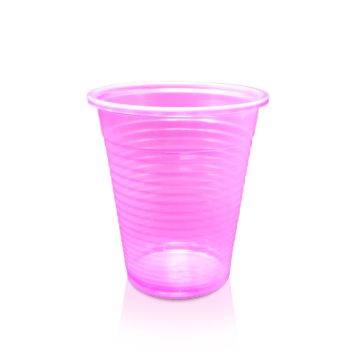 Gobelets de rinçage en plastique – ROSE (par 100)