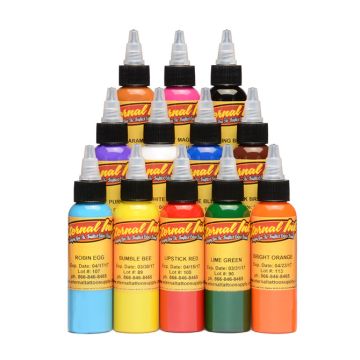Pack 12 couleurs primaires- 30 ml