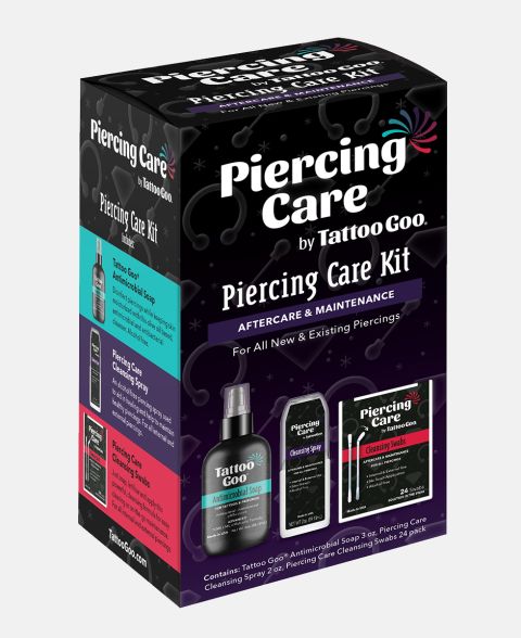 Kit complet de soins Piercing Tattoo Goo