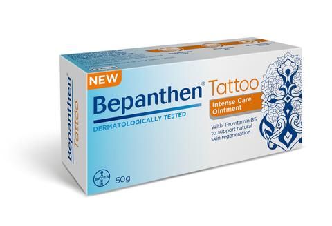 Pommade pour soins intensifs Bepanthen Tattoo 50g