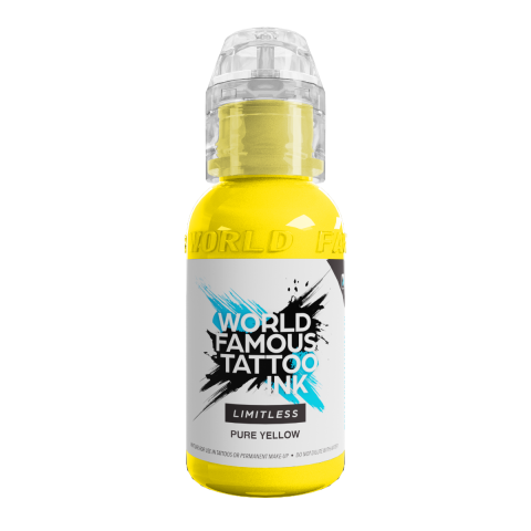 World Famous Limitless Tattoo Ink - Pure Yellow