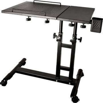 Two Tray Rolling Workstation