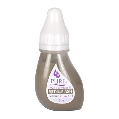 Biotouch Pure Permanent Medium Ash Makeup - 3ml (6 Bottles)