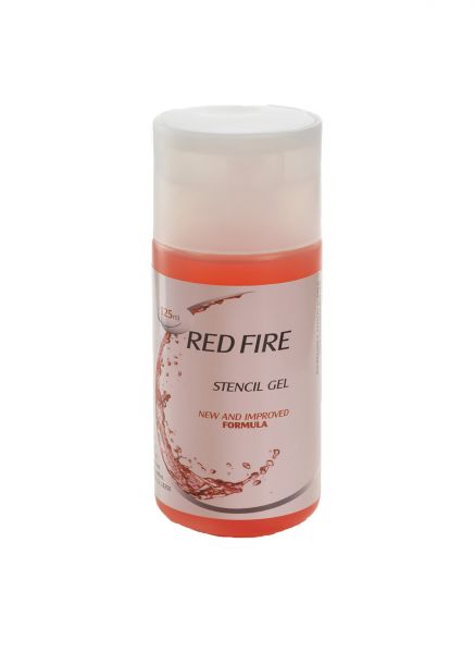 Red Fire Gel per Stencil 125ml