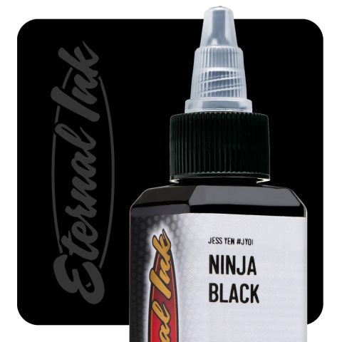 Eternal Jess Yen Ink - Ninja Black - 60ml (2oz)