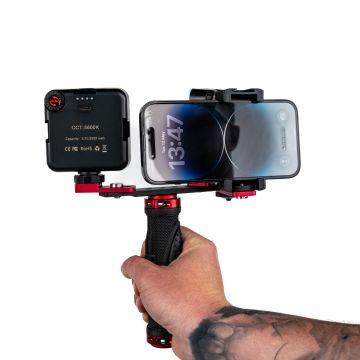 SkullDNA Mobile Phone Photography Double Head LED Lamp