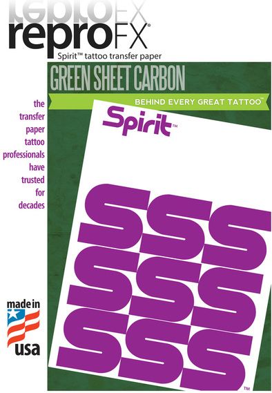 Spirit Green 28cm Carbon Papier (25st)