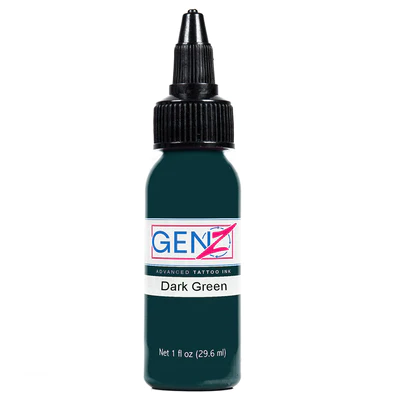 Intenze Ink GEN-Z - Dark Green - 1oz/30ml