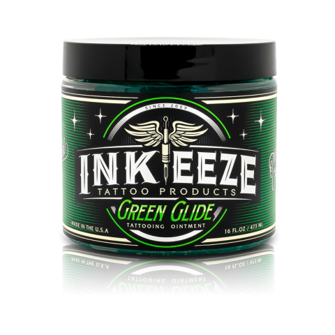 Inkeeze Green Glide Tattoo Zalf