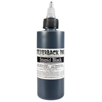 Silverback Ink® Stupid Black - 4oz