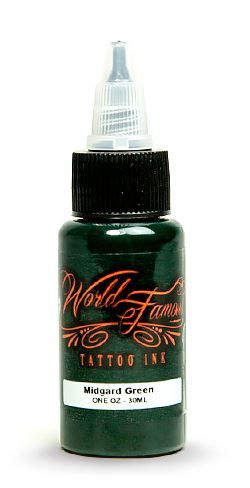World Famous Ink 1oz - Midgard Green
