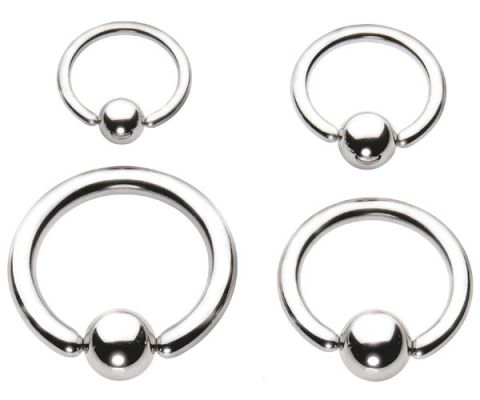 Surgical Steel Ball Closure Rings