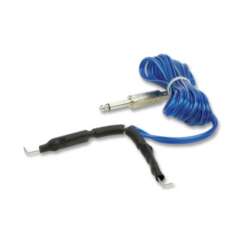 Kabel Clipcord Pro z długą sprężyną - Niebieski
