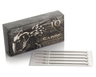 Sabre Needles - Round Shaders (Box of 50)