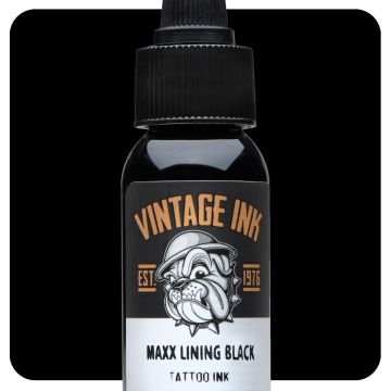 Eternal Ink - Vintage Ink - Pitch Black Classic Lining 1oz/30ml