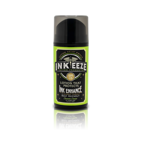 Inkeeze - Ink Enhance Sunscreen Cream SPF15 (gurka/kokos) 