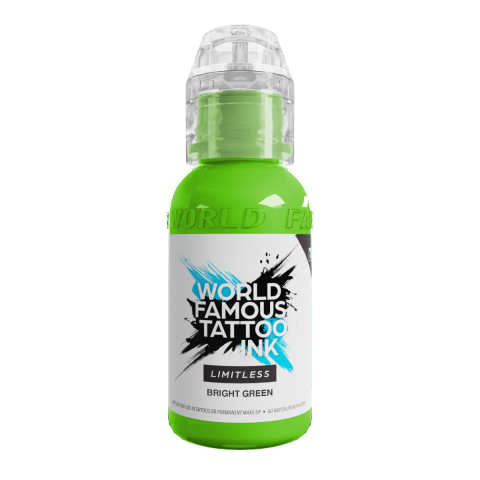 World Famous Limitless Tattoo Ink - Bright Green