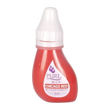 Biotouch Pure Permanent Pure Chicago Red Makeup - 3ml (6 Bottles)
