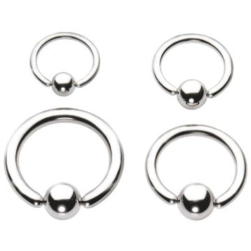 Surgical Steel Ball Closure Rings (packs of 10)
