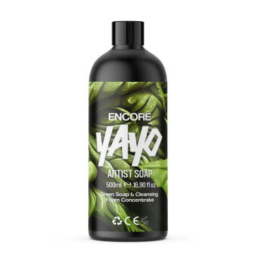 YAYO Encore Naturally Numbing Green Soap & Cleansing Foam Concentrate 500 ml
