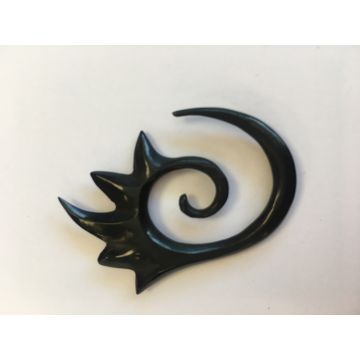 Organic Jewellery - Flame Spiral 