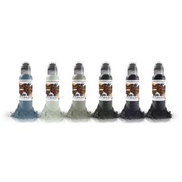 Poch - Muted Storms Set - 1oz - World Famous Inks