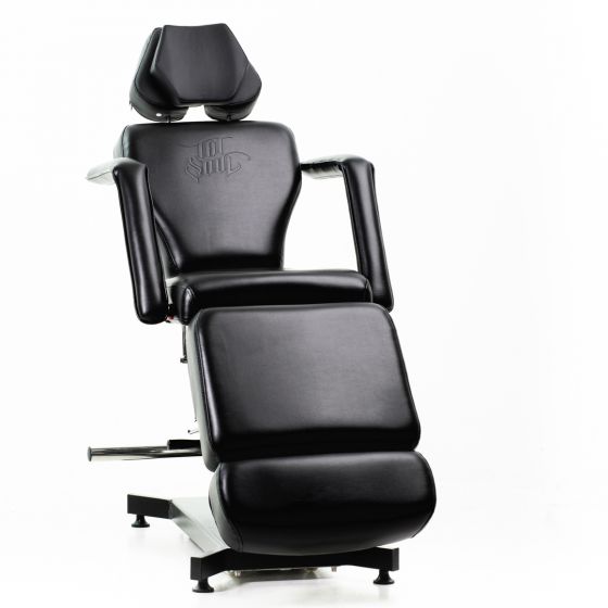 TATSoul 300 Slim Tattoo Client Chair (Black) | Barber DTS - Tattoo Supplies
