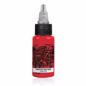 World Famous Ink 1oz United Ink Red