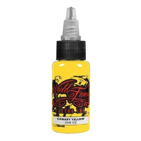 World Famous Ink 1oz - Canary Yellow 