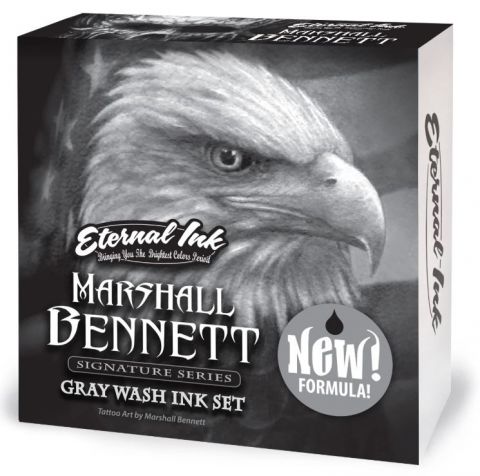 Eternal Ink Marshall Bennett Gray Wash Set - 1oz/30ml