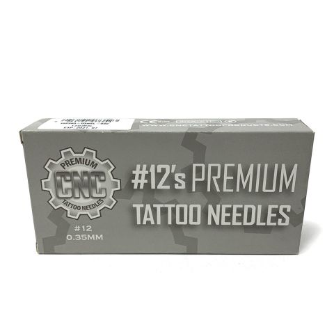 CNC 12 Premium Soft Edge Magnum Needle - Medium Taper