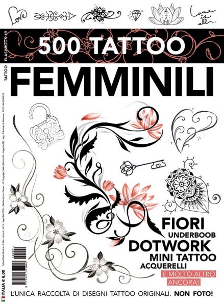 Feminine Tattoo Flash Book